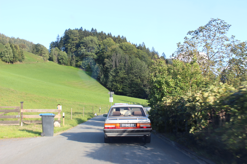 In this case we were stuck behind a CR-V
